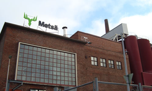 Metsä Board. фабрика Тако в городе Тампере